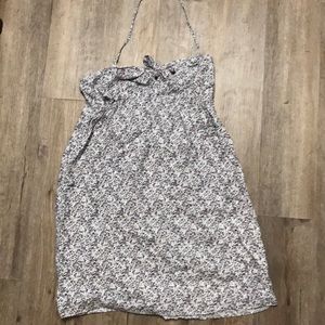 Jcrew strapless floral dress